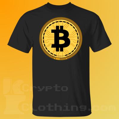 Bitcoin BTC Крипто Криптовалюта Альткоин HODL Черная футболка UPC04 Унисекс Футболка