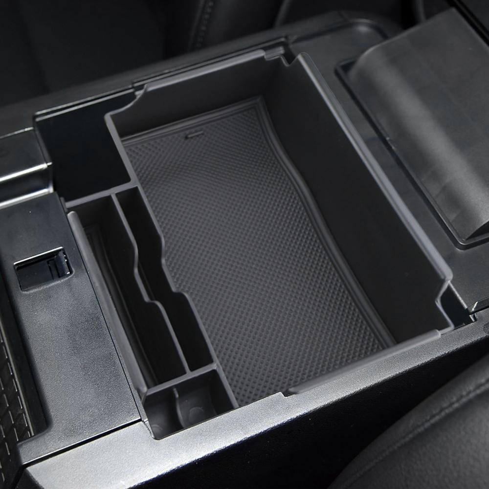 Бокс для хранения в центральном подлокотнике автомобиля для Ford Explorer 2020 2025 2025 2025 LHD Органайзер для консоли Центральный лоток для хранения Автомобильные аксессуары