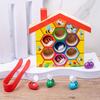 Bee House Color Shape Classification Puzzle Game