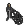 26 New Diamond Stud Male Chastity Cage 4 Free Rings Dual Soft Spikes CB Lock Penis Restraint for Men Adult Intimate Sex Toy 18+