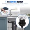 Replacement Air Pressure Switch 125-250V 16A Bathtub Air Switch Button Spa Waste Push Button  Home