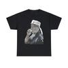 John Wayne Graphic Print Black and White Art Unisex Heavy Cotton T-Shirt