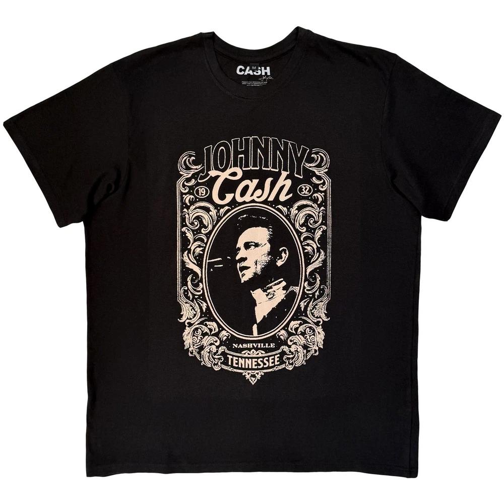 Johnny Cash Nashville Premium Tee Tshirt Unisexs