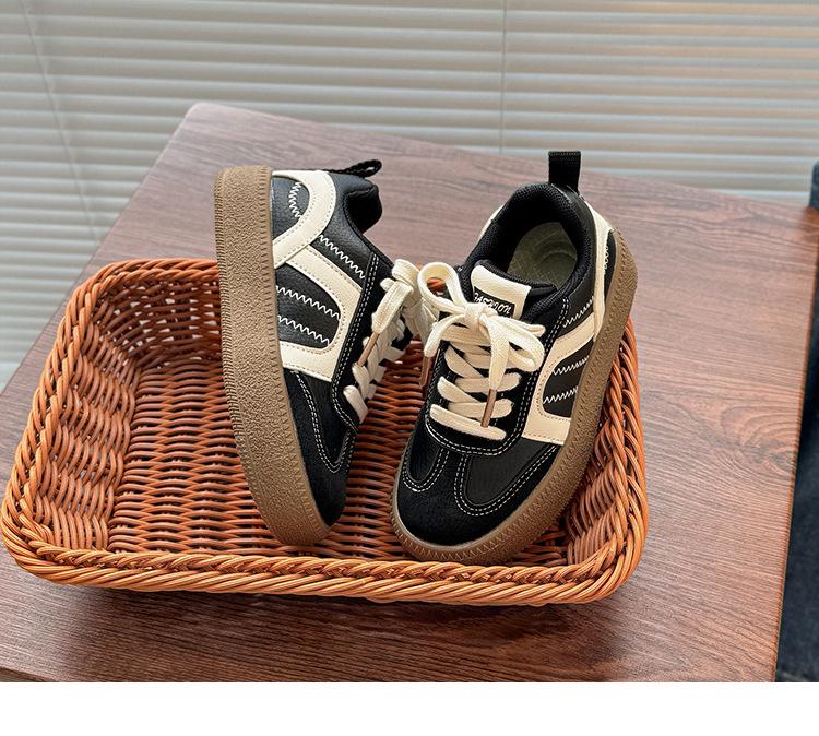 Модные кроссовки и универсальная обувь на мягкой подошве из канваса и кожи для детей, весна 2025