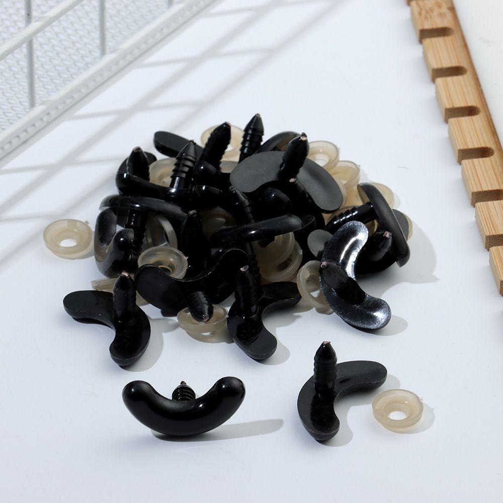 Plastic Stuffed Toys Parts Dolls DIY Tools Eyes Crafts Thread Eyes Nose Puppet Crystal Eye