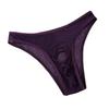 Men's Sexy Mesh Thong - High Elastic, See-Through, Hole-Revealing JJ Triangle T-Pants
