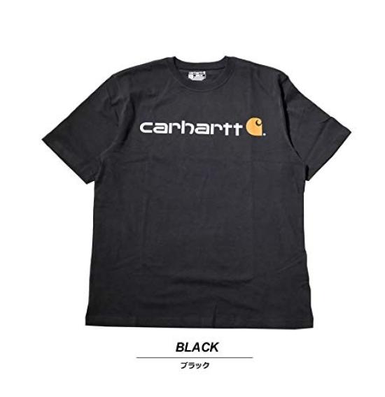 Carhartt Logo Large Size Small Men's T-Shirt, Black, Size, [Used]