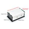1/2 шт. Контроллер скорости двигателя PWM DC6-60V с ручкой-энкодером, регулируемая частота, для контроллеров двигателей