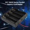 Battery Box Good Contact Property Safe DIY 18650 Series Parallel Battery Case Holder for Industry