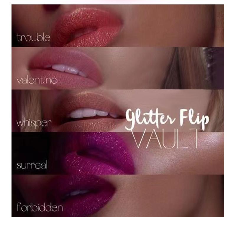 Dragon Ranee Хэллоуин Алмазный три набора блеска для губ Блеск для губ, губная помада, яркий кристально-фиолетовый черный набор блесков для губ