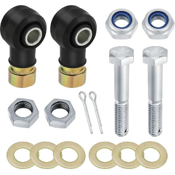 JAVIK Outer Tie Rod End 2 Set For Polaris RZR 570 800 900 Ranger 400 425 500 570 700 800 900 1000 ACE 325 570 900 Brutus HD GEM E2/E4/E6 EM1400