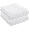 Set of 2 "Spa" Bath Towels 90 X 150 Cm / 400 Gr/m² - "Spa" Snow