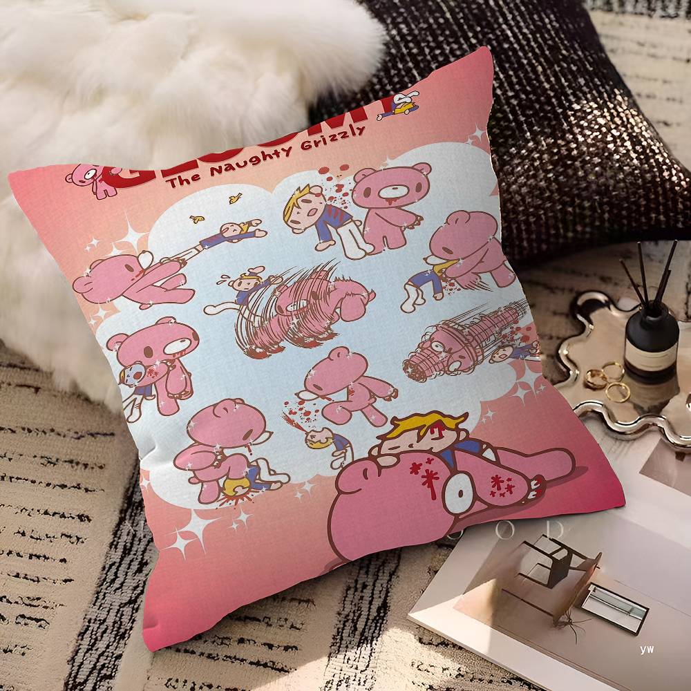 Мультяшная наволочка для подушки G-Gloomy Bear Декор наволочки Праздничный декор