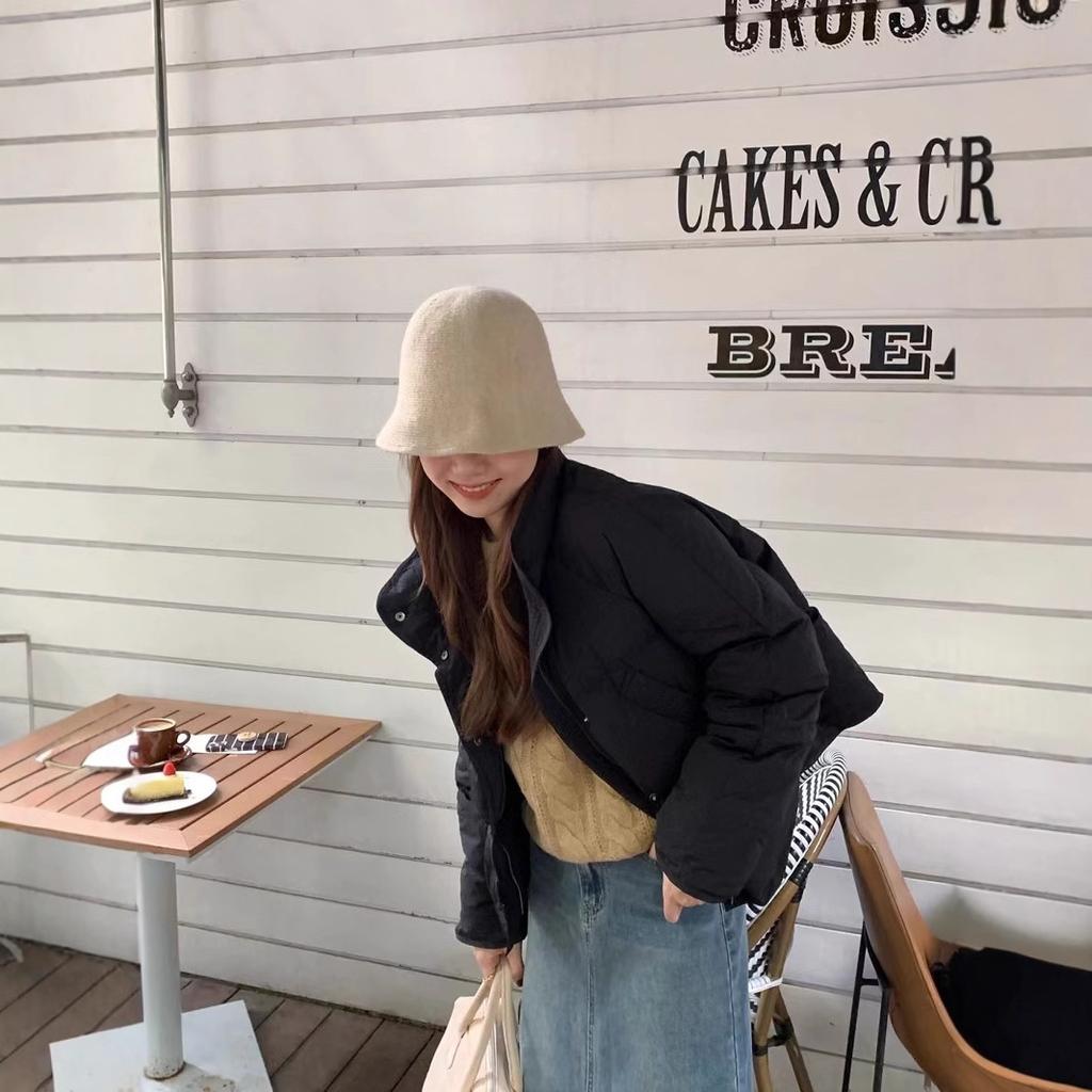 Фиолетовый короткий пуховик женский зимняя белая утиная пуховая куртка с воротником-стойкой легкая куртка