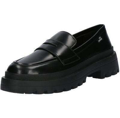 Женские слипоны Moschino Ja10255g1ljd0000 loafers чёрные