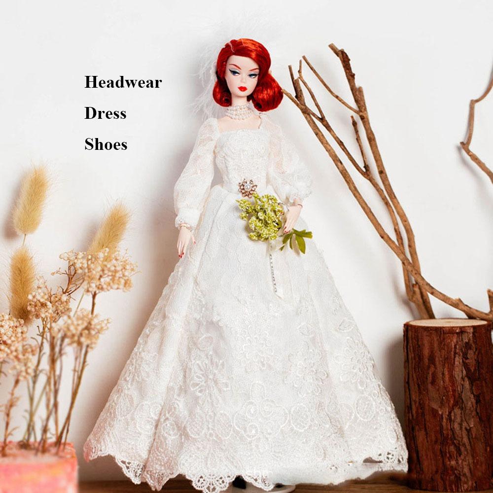 Элегантный костюм для куклы, набор платьев супермодели для 30-сантиметровой куклы/для кукол BJD 1/6/для куклы 11,5 дюймов