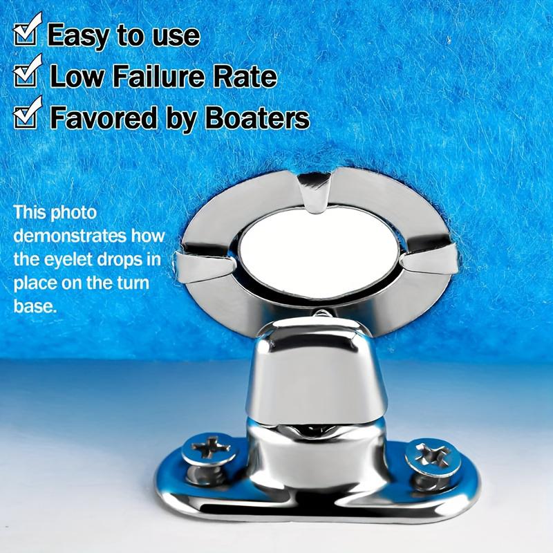 10/20 комплектов застежек-заклепок морского класса с поворотной кнопкой, ушком и гвоздиком для застежки из брезента, поворотные кнопки, простая установка