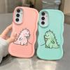 Чехол для Samsung Galaxy A14 A11 A16 A52 A13 A21s A15 A12 Мягкая накладка на телефон A03 A23 A04 A06 A05 A22 A33 A53 Пара Маленький