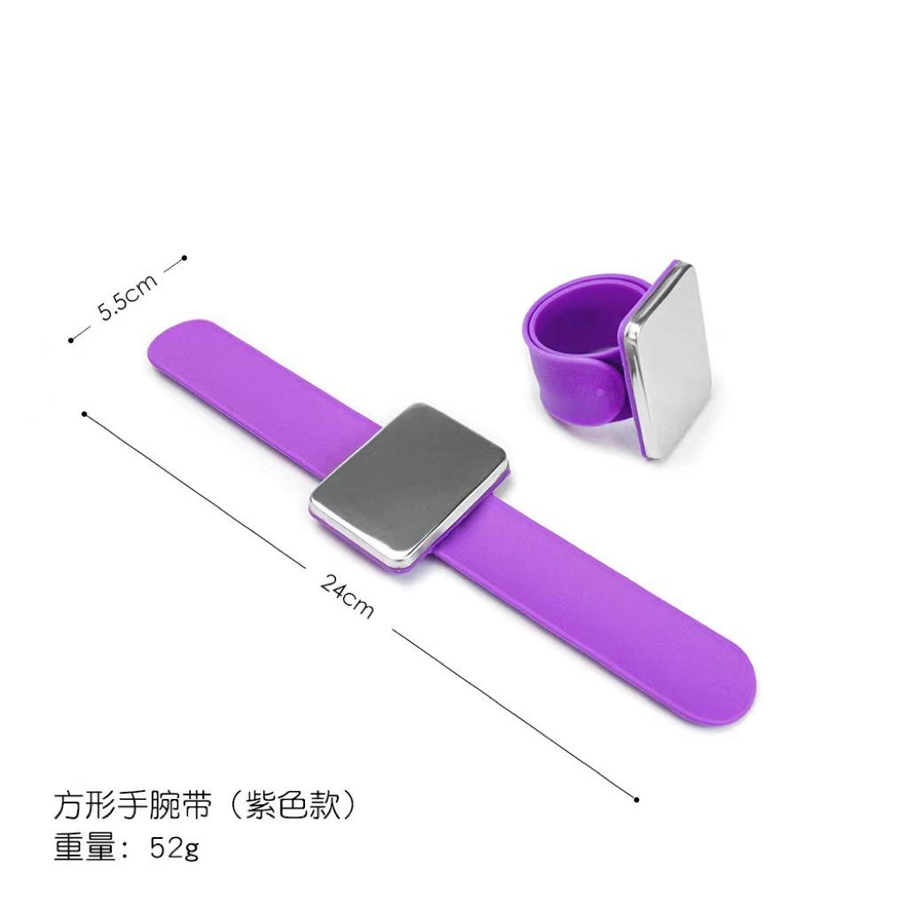 Hairdressing Clip Pat Hairdressing Band Tools Silicone Magnetic Wristband Silicone Pin Sucker Bracelet