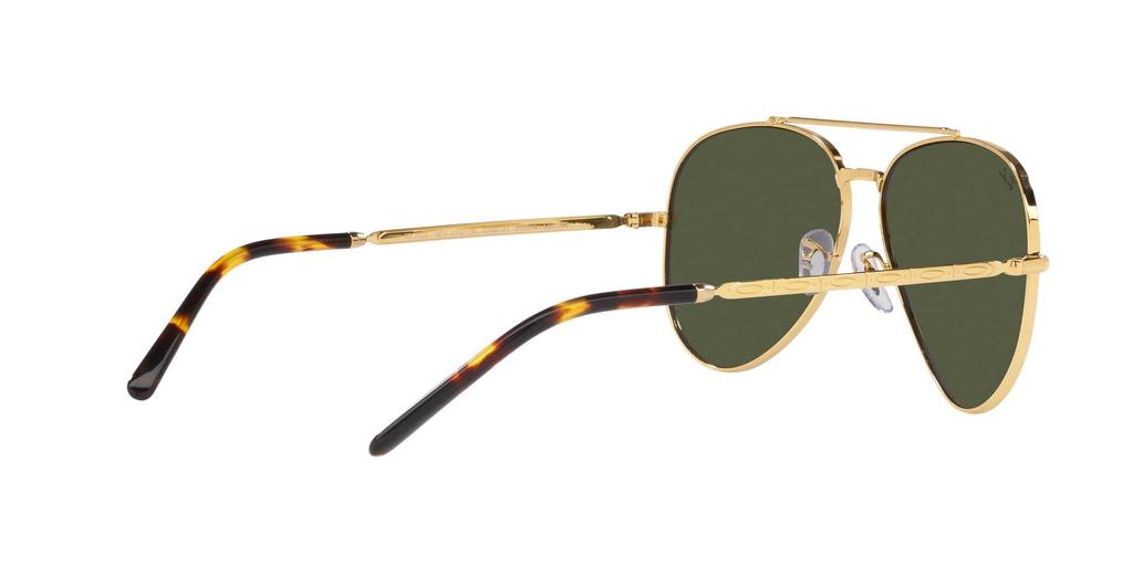 RB3625 Sunglasses In Legend Gray Green with Lenses 58 Ray-Ban Gold/Crystal (G-15XLT)