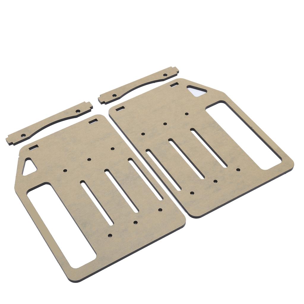 Acrylic Hard Drive Bracket Stand DIY 3.5in Hard Disk Shelf HDD Black Cage YJY3F002