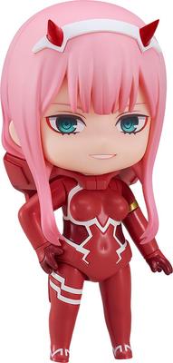 Нендороид Дарлинг в костюме пилота Franxx Zero Two Ver. Немасштабная подвижная фигура, раскрашенная из пластика.