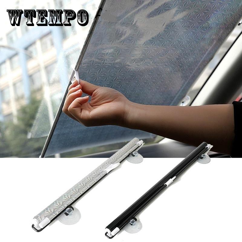 Car Sunshade Sun Visor Protector Auto Parasol for Front Rear Windshield Side Window Shade Block Interior UV Protective Curtains