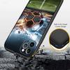 BF58 Мягкий чехол для телефона в виде футбольного мяча для Xiaomi Poco C40 C50 C51 C55 C65 C71 C75 F3 F5 F6 F7 M2 M3 Pro Ultra