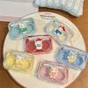 1/2 Pcs Sanrio Anime Hello Kitty Contact Lens Case Travel Portable Plastic Lens Companion Box Kt Simple Beauty Pupil Storage Box