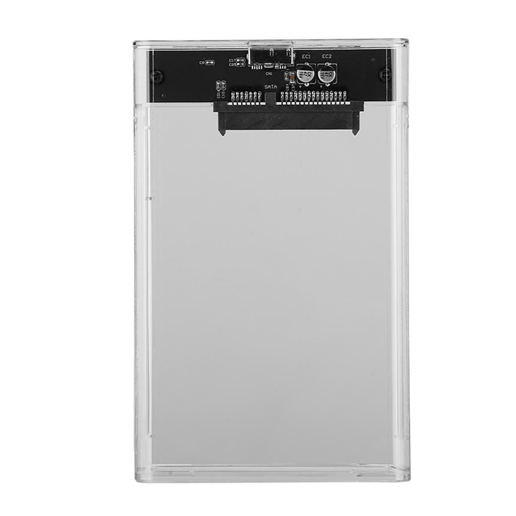 2,5-дюймовый SATA высокоскоростной USB 3.0 мобильный жесткий диск внешний корпус HDD SDD бокс-кейс (Не включая жесткий диск)