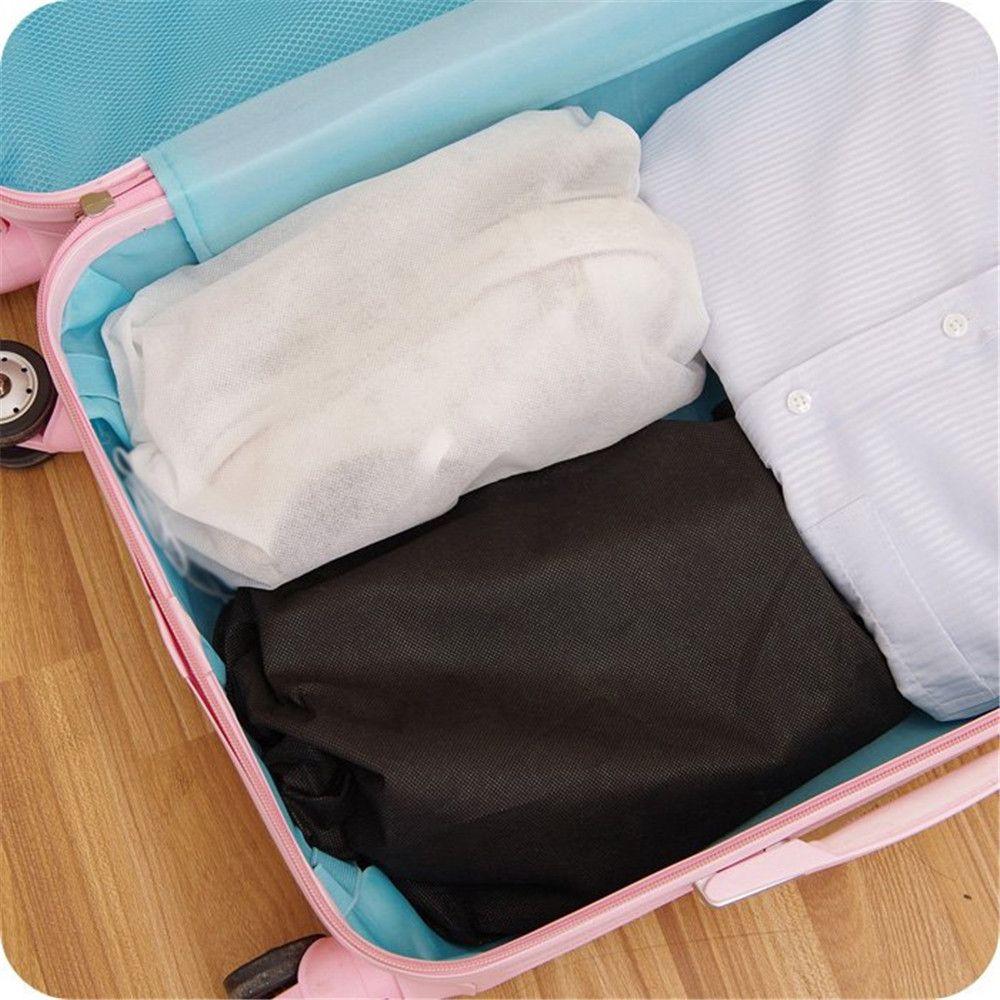 5 PCS Travel Carry Sack Portable Protector Container Drawstring Shoes Bag Storage Pouch