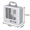 3-Speed Portable Mini Air Conditioner USB Cooling Fan Silent Fast Cool Fan Home Office Rechargeable Mini Desktop Fan Cooler Grey
