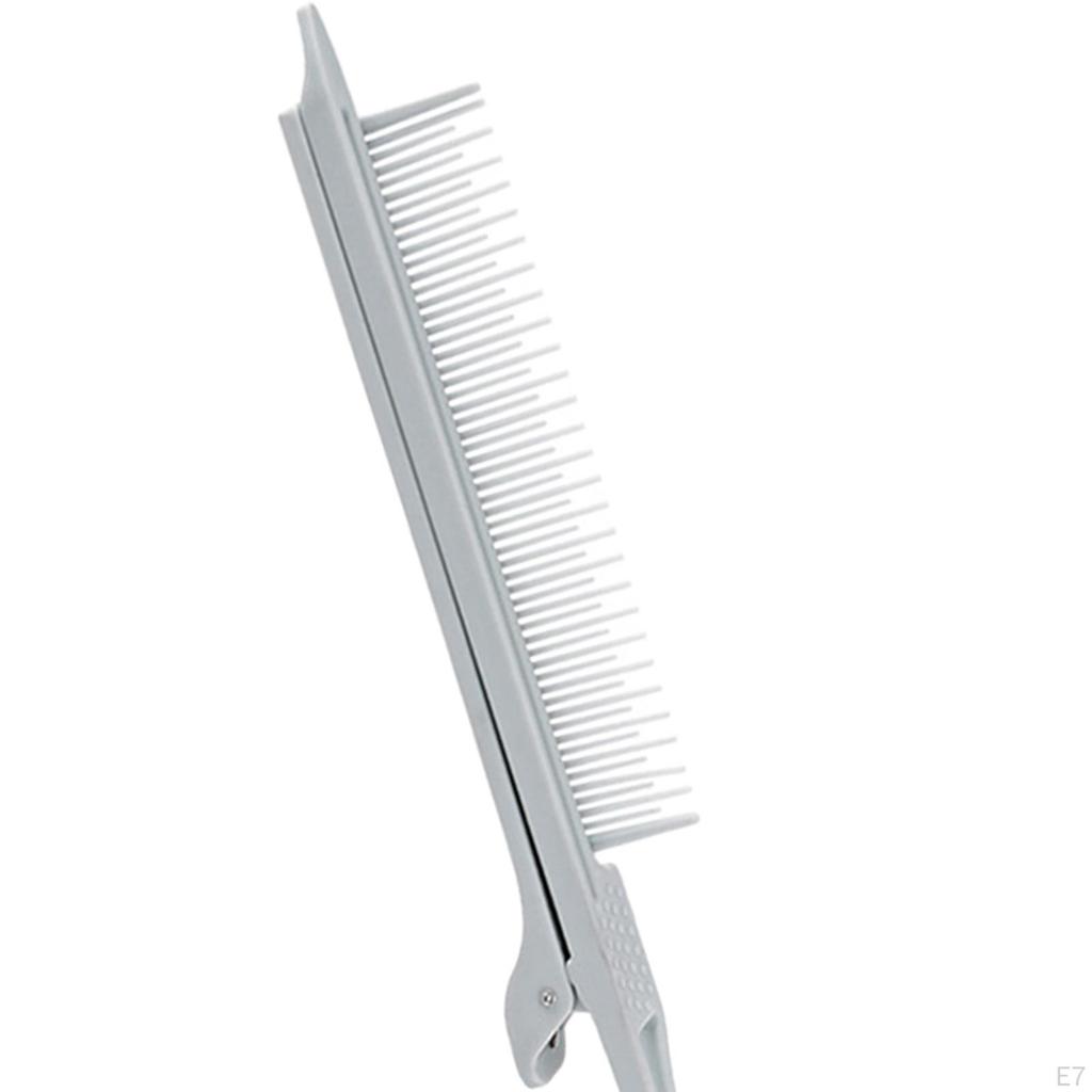 Professional Portable Tail Comb Flat Iron Parting for Hairdressing Highlight Dyeing