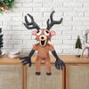 Forest Deer Plush Doll Soft Stuffed Animal Huggable Pillow Kids Cuddly Toy Christmas Gifts for Boys And Girls