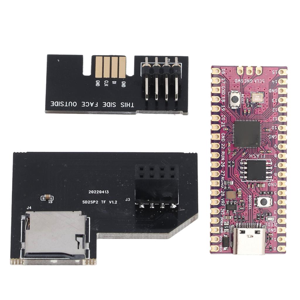 For Picoboot Development Board FPC Flex Ribbon Cable with Micro Storage Card Reader Adapter for GC D