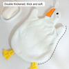 Yousheng Hand Towel with Hanging Loop Highly Absorbent Quick Drying Wear Resistant Cute Goose Design Kitchen Cloth Dish Towel