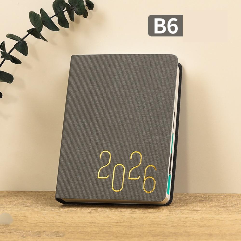 Английский Ежедневник-планировщик на 2026 год 12 месяцев Блокнот для списка дел Бизнес