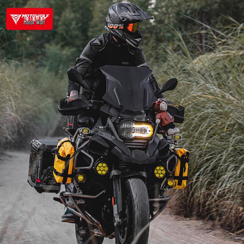 Водонепроницаемая сумка на дуги безопасности для мотоцикла MOTOWOLF с системой быстрого снятия