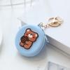 Kid Gift Cartoon Round Silicone Headset Bag Wallet Change Pouch Bag Coin Purse
