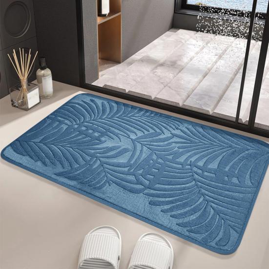 Waterproof Doormat Indoor Outdoor Floor Mat Super Resistant Moisture-absorbing Non Slip Easy