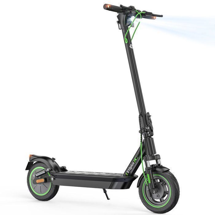 isinwheel S10 PLUS (ABE) electric scooter for adults – 500W motor – 42V 15Ah battery – 10-inch all-terrain tires