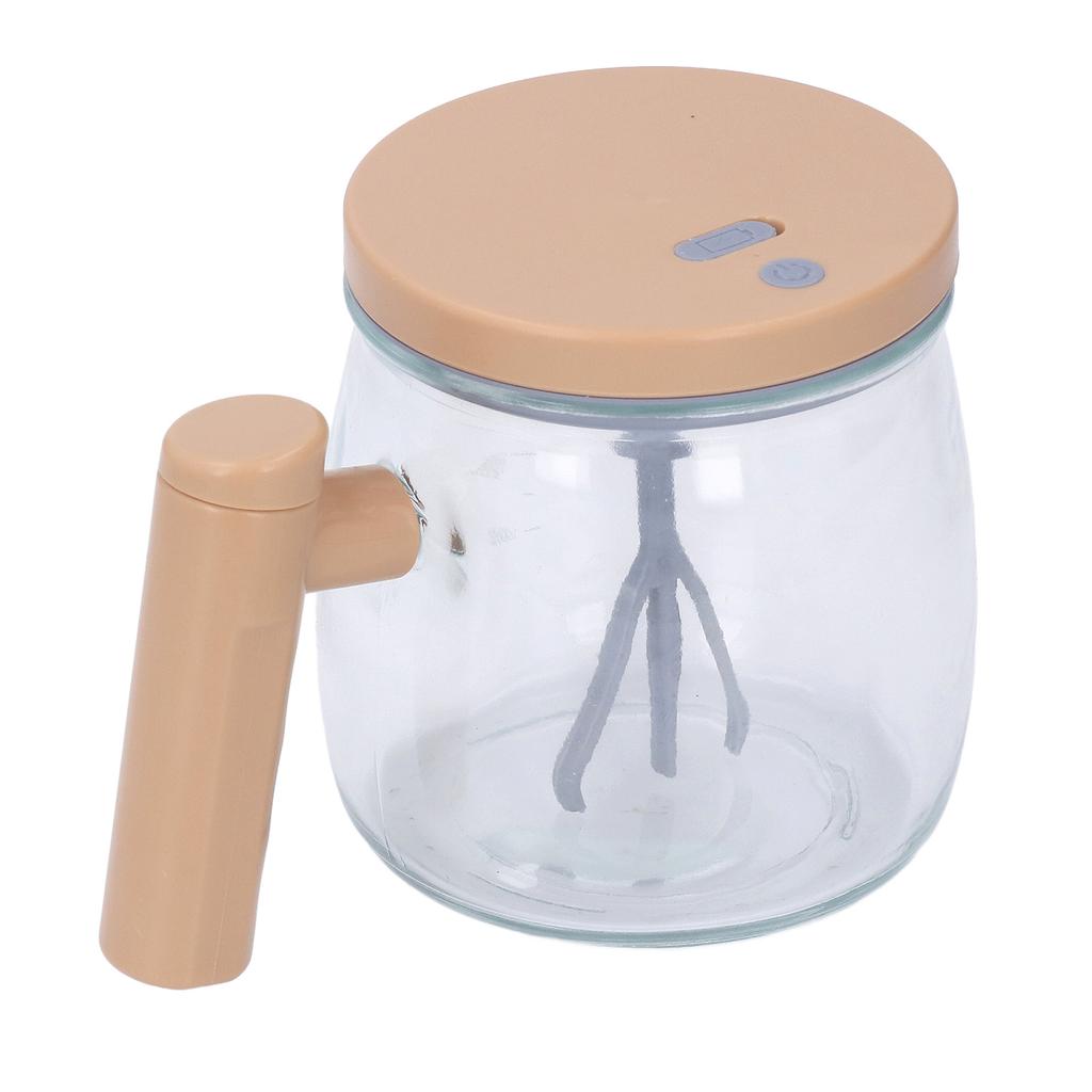 Кружка для помешивания с функцией самоперемешивания цвета хаки, полностью автоматическая, высокоскоростная, портативная, 400 мл, электрическая, самостоятельная