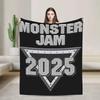 Плед Monster Jam Grave Digger Теплый Мягкий Постельное Белье Пледы для Зимы Детский Диван Кровать Новинка Покрывало