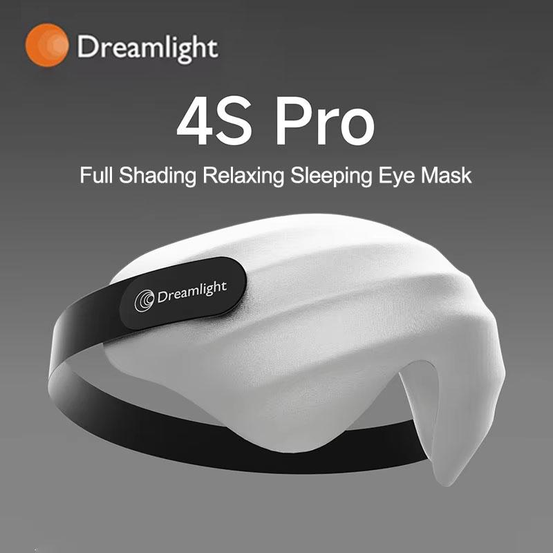 Dreamlight 4S Pro Поколение Полное Затенение Расслабляющая Маска для Глаз Маска для Сна Блокирующая Свет для Помощи во Сне Мягкая Маска для Глаз из Чистого Шелка
