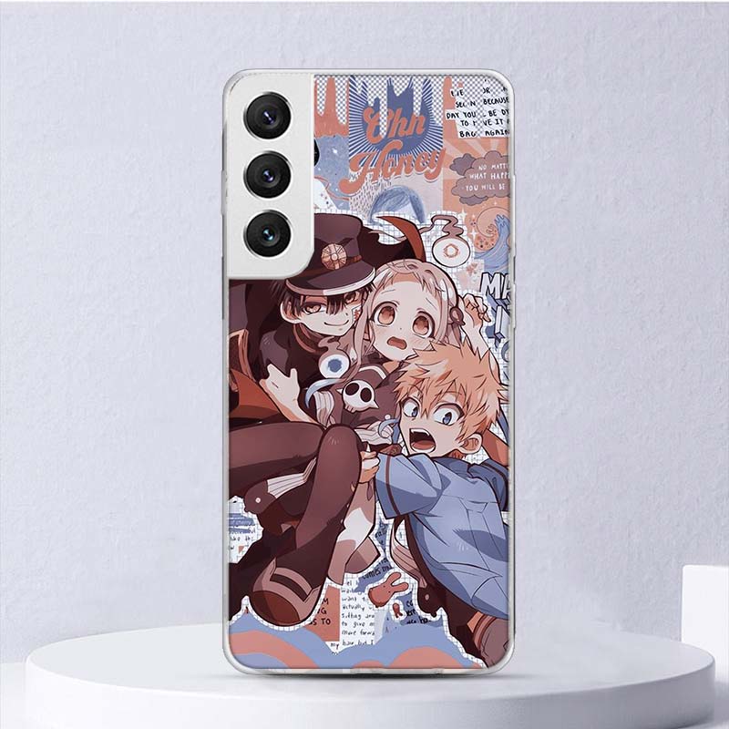 Аниме Туалетный Мальчик Ханако-кун Мягкий Чехол Для Samsung Galaxy M12 M21 M30S M31 M32 M51 M52 Чехол Для Телефона Note 8 9 10 + 20 Ultra J4 J6