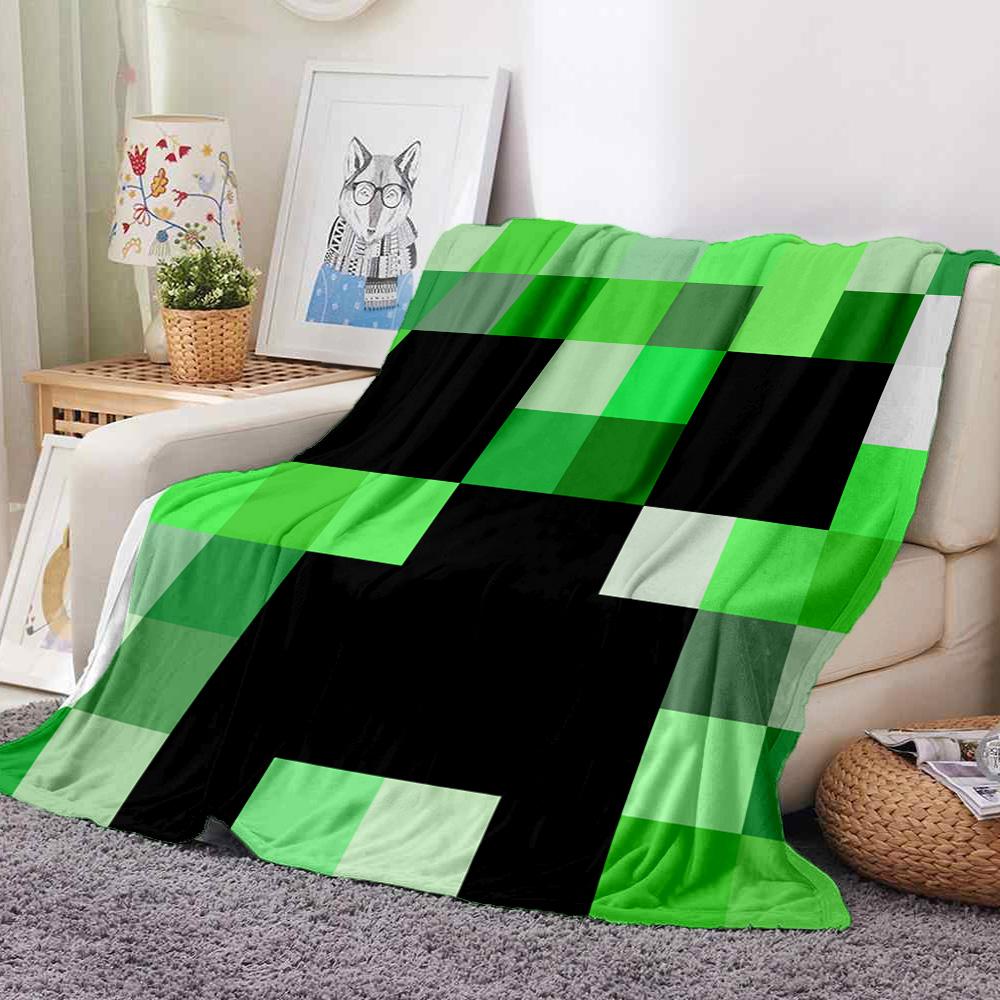 Face Flannel Blanket Throw Blanket Soft Warm Sofa Bed Camping Home Decor Unique Christmas Gift C922392