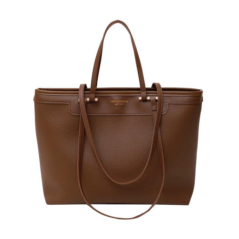 Осенние и зимние новые стили ПУ большой емкости высококачественные роскошные сумки через плечо и сумки