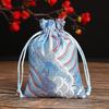Завязки Конфетная Вечеринка Свадебный Подарок Мешочек на Кулиске Упаковочный Мешочек для Ювелирных Изделий Атласный Мешочек для Хранения
