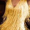 Womens Glitter Fringe Tassel Mini Dress Evening Cocktail Party Bodycon Ball Gown