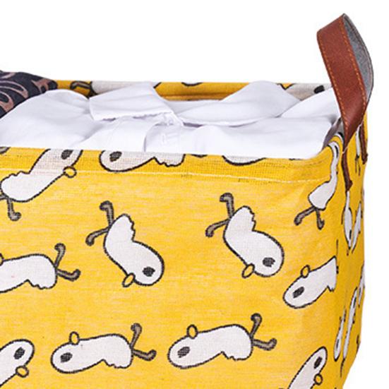 Корзина для белья, ящик для хранения одежды с усиленной ручкой, большая вместимость, для хранения игрушек